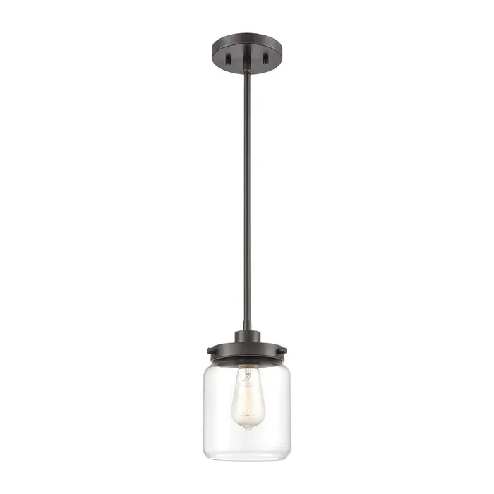 ELK Lighting Mason 1-Light Mini Pendant – 85216/1