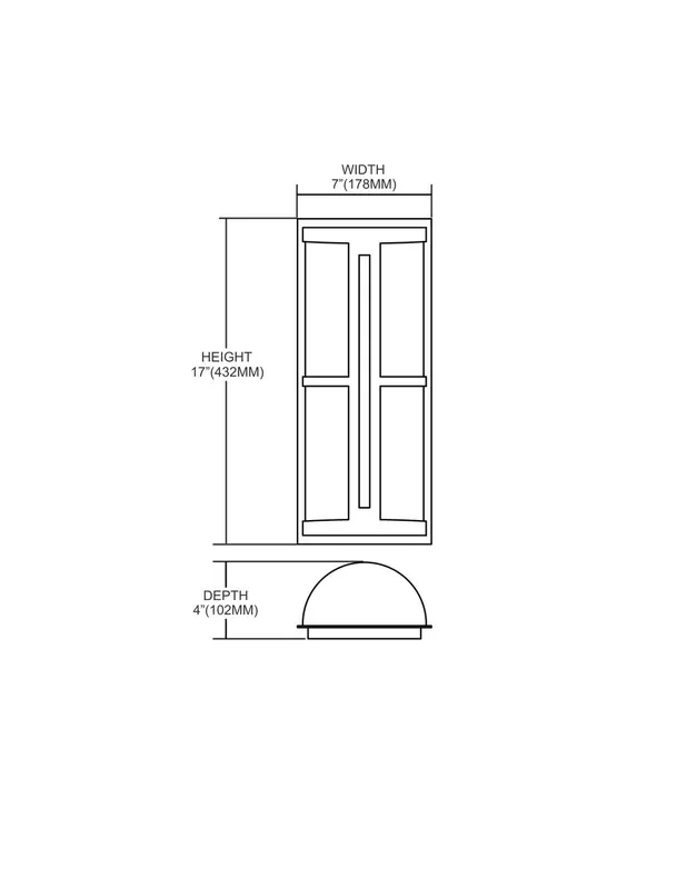 ELK Lighting Trevot 1-Light Sconce – 42095/1