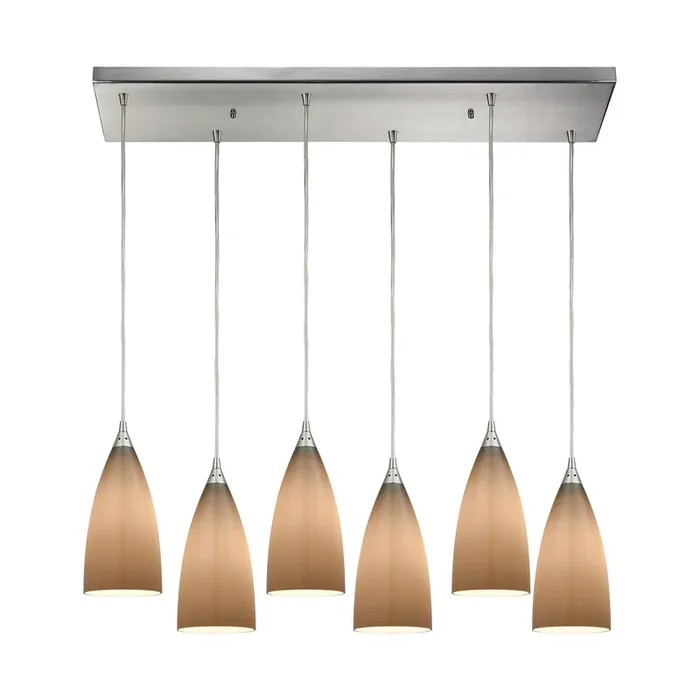 ELK Lighting Vesta 6-Light Pendant – 2584/6RC
