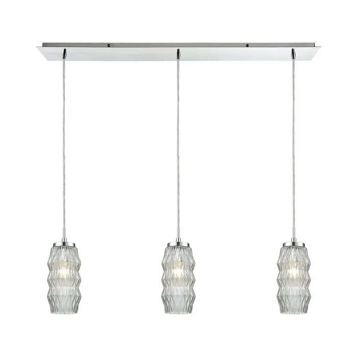 ELK Lighting Zigzag 3-Light Pendant – 56650/3LP