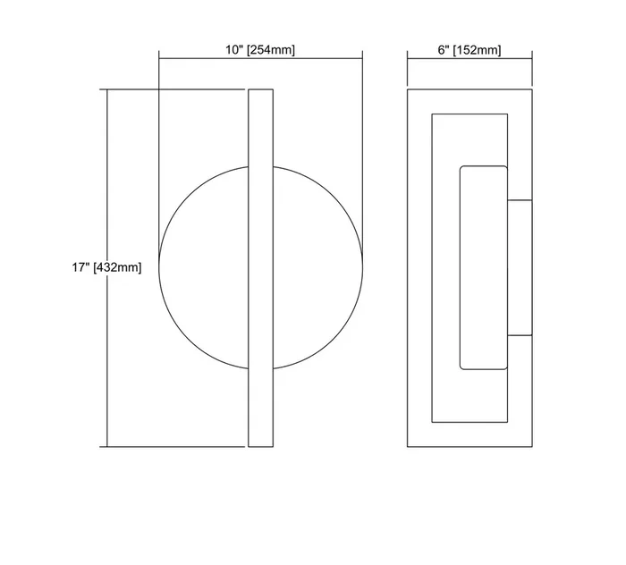 ELK Lighting Zulle 1-Light Sconce – 42530/LED