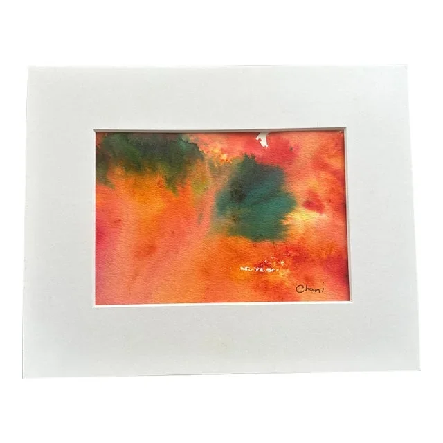 “Ember Grove” Original Abstract Watercolor by Chani MacKay