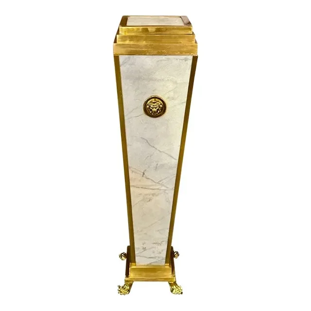Empire Design Marble Pedestal