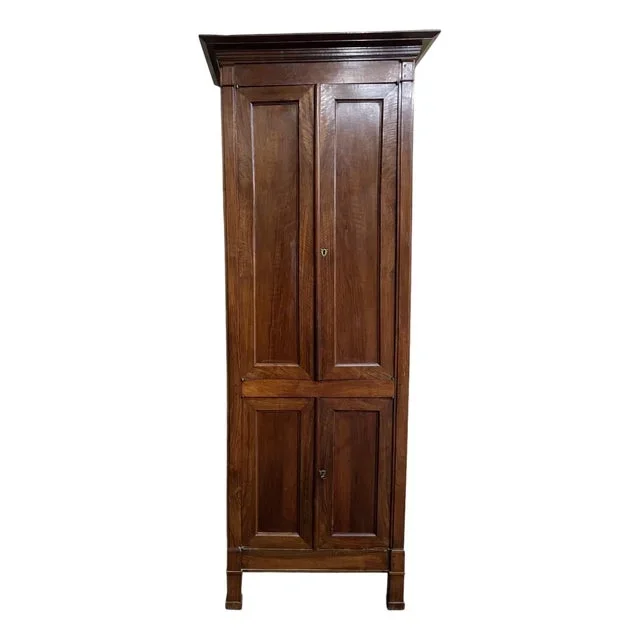 Empire Narrow Walnut Wardrobe