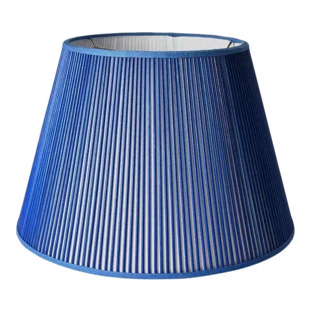 Empire Stick Shade in Solid Dark Blue, 18″