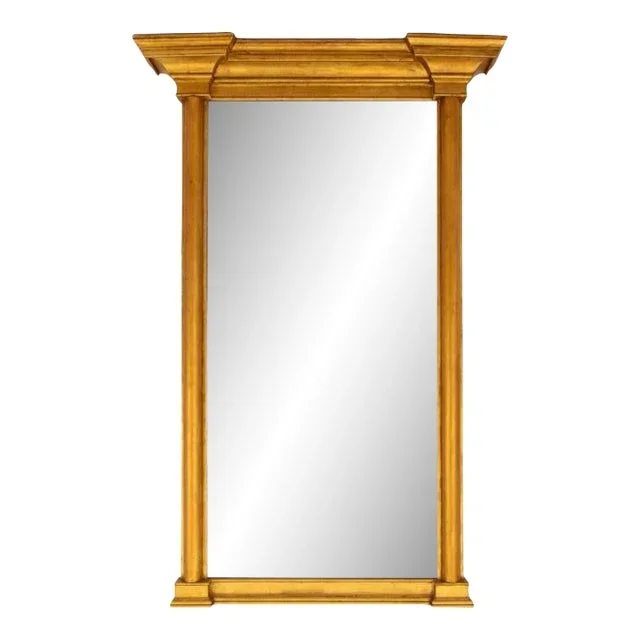 Empire Style Giltwood Wall Mirror
