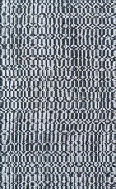 Erin Gates Newton NWT-1 Navy Hand Woven Area Rugs