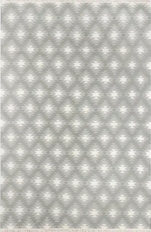 Erin Gates Thompson THO10 Grey Hand Woven Area Rugs