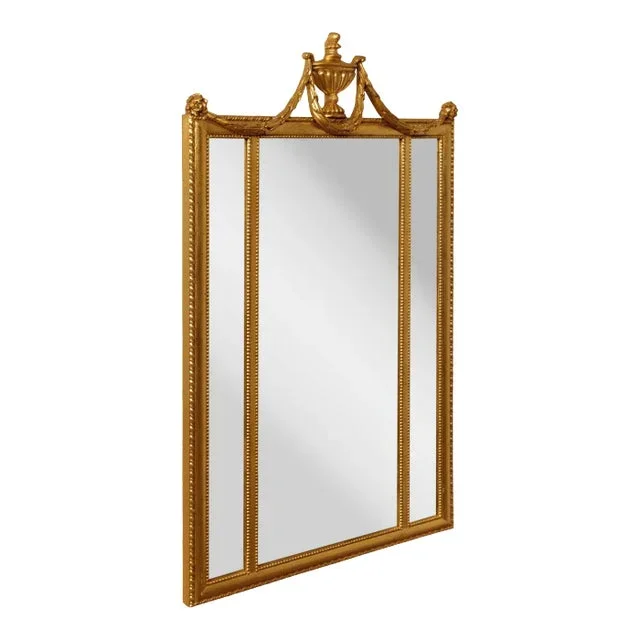 Ethan Allen Georgian Style Giltwood Mirror