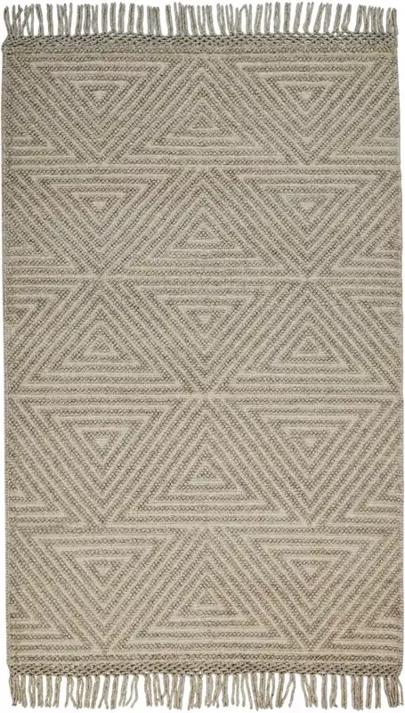 Feizy 0810FSTN Phoenix Hand Woven Beige / Tan Area Rugs