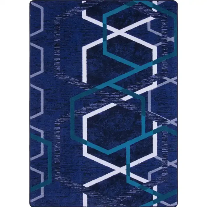 First Take Double Helix Violet Area Rugs
