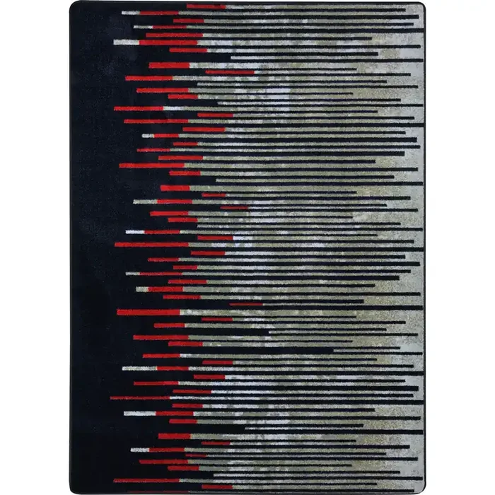 First Take Nightlife Garnet Area Rugs