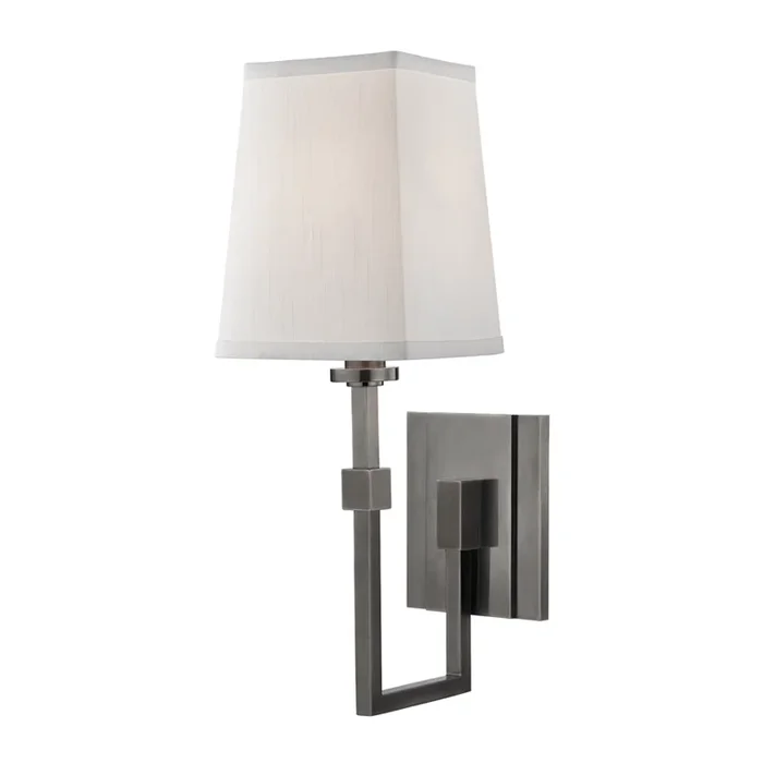 Fletcher Wall Sconce 5″ – Historic Nickel