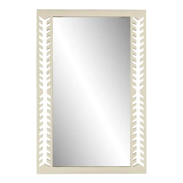 Fleur Home Audubon Spruce Rectangle Mirror in Delaware Putty, 36×48