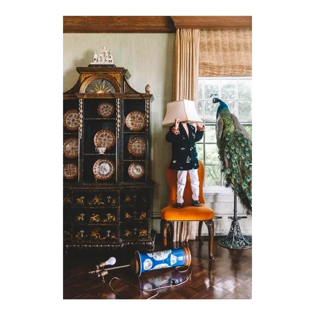 Floor Lamp, 2023 Contemporary Unframed Photograph by Nick Mele, Medium