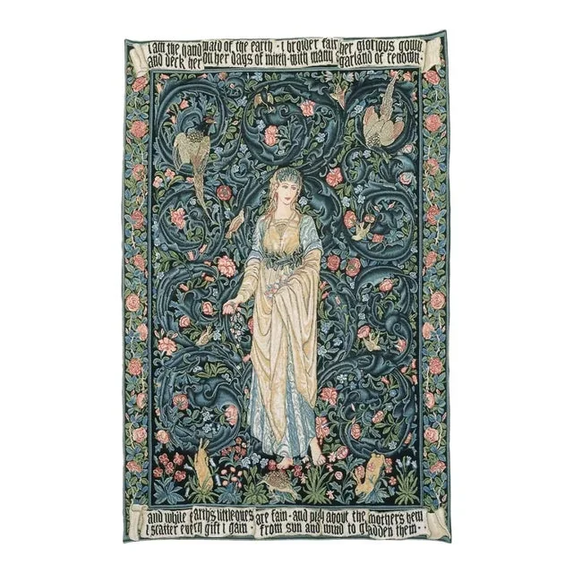 Flora Loom Woven Tapestry – Required Rod Size 2