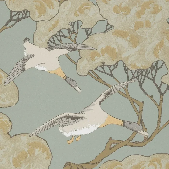 Flying Ducks – Slate Blue