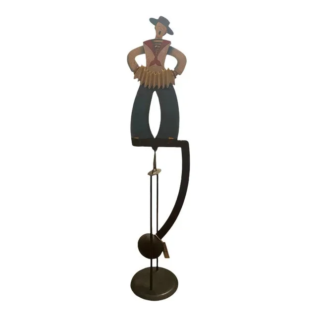 Folkart Balance Toy Accordion Sailor
