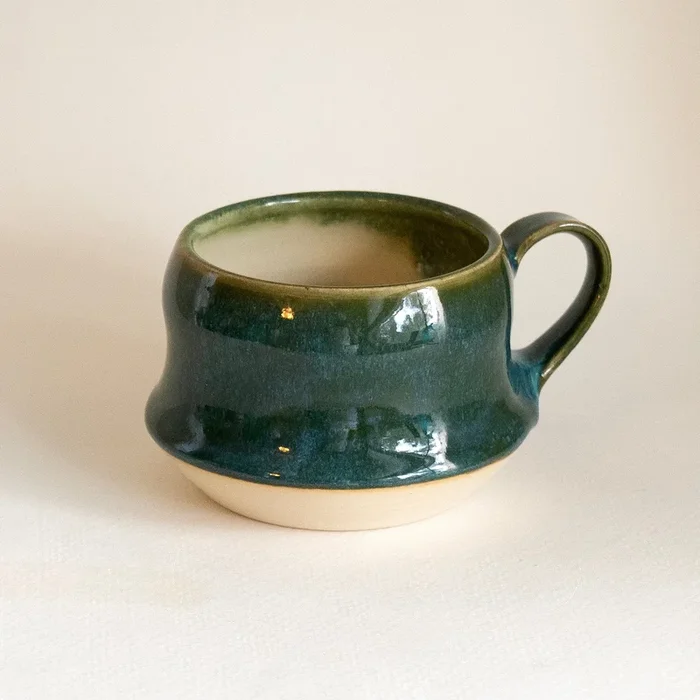 Forest Curvy Wide Mug