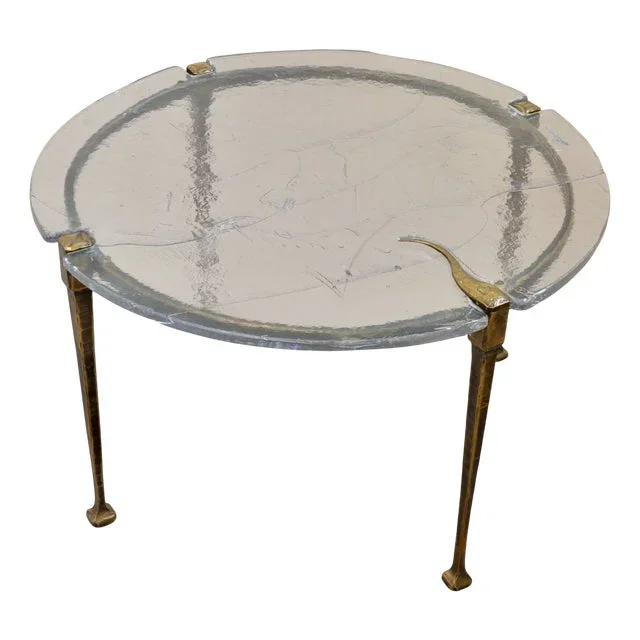 Forged Bronze Coffee Table by Lothar Klute, 2000s