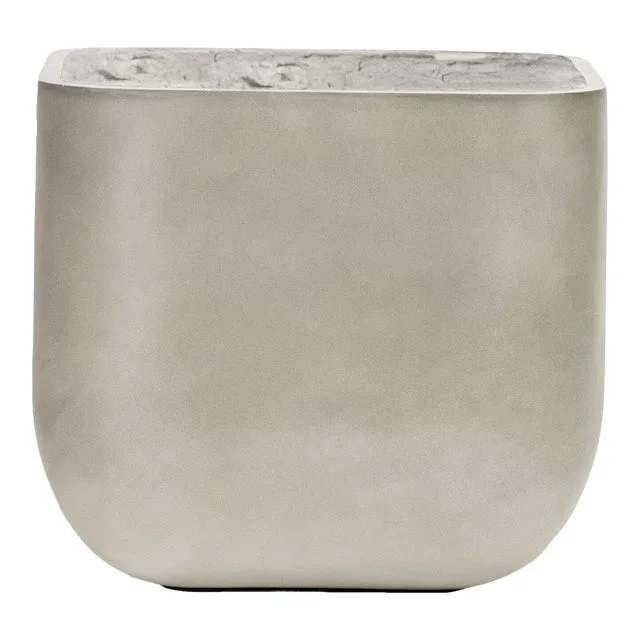 Four Hands Ivan Square Planter – Grey Concrete