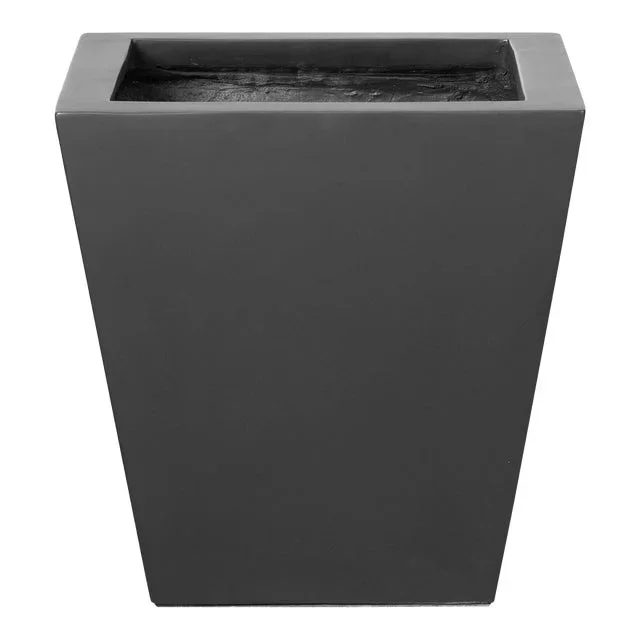 Four Hands Koto Planter – Black Concrete, Small