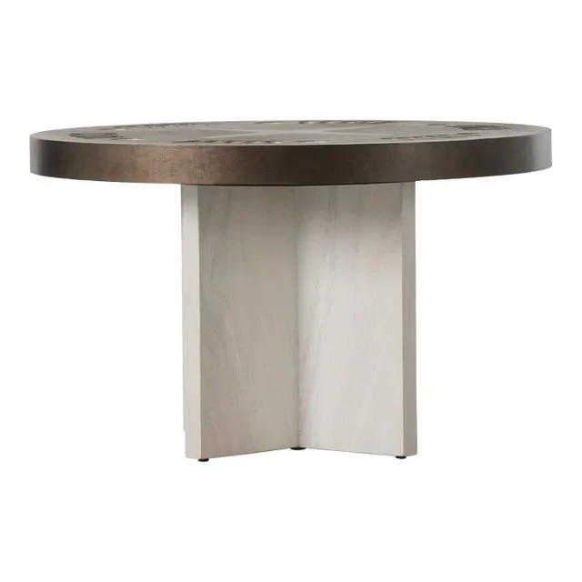 Four Hands Poker Table – Bleached Guanacaste