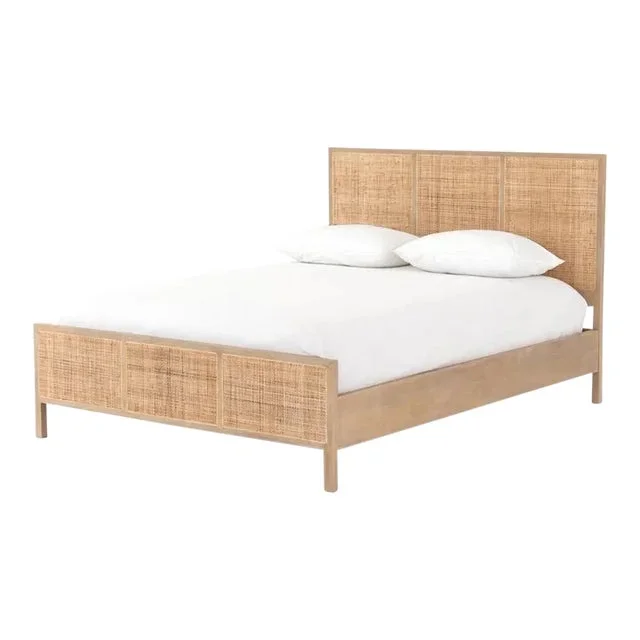 Four Hands Sydney King Bed, Natural