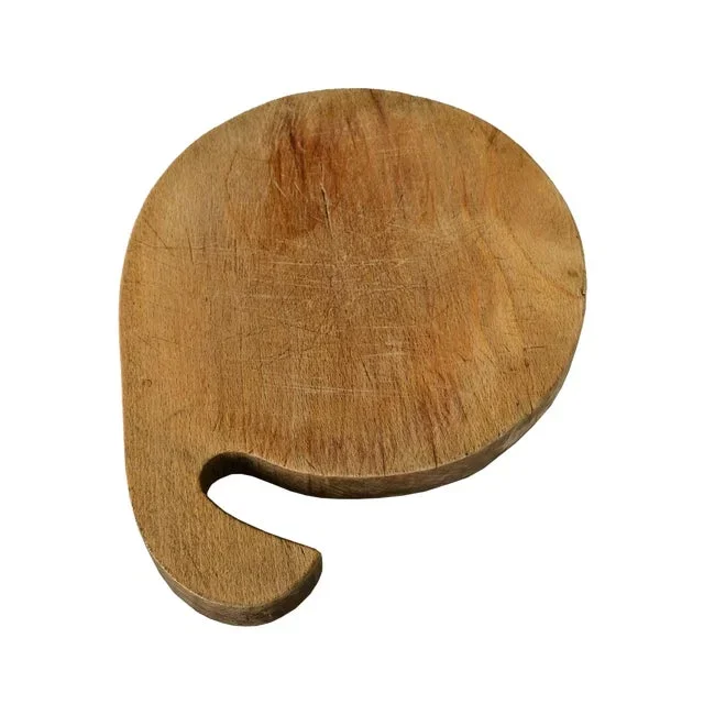 French 19th Century Beech Chopping Block