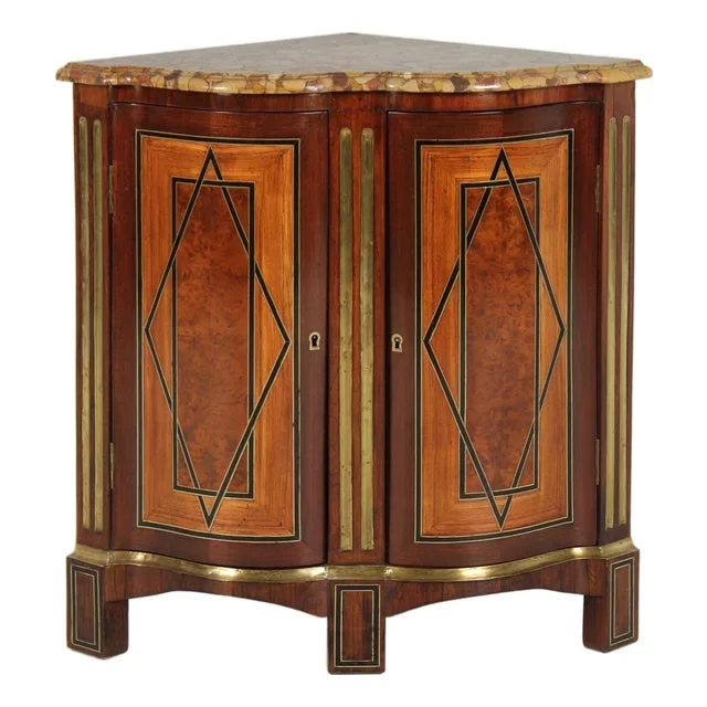 French Corner Cupboard, 1770s