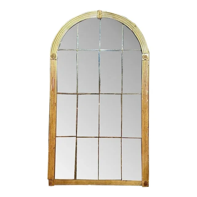 French Giltwood Floor Mirror
