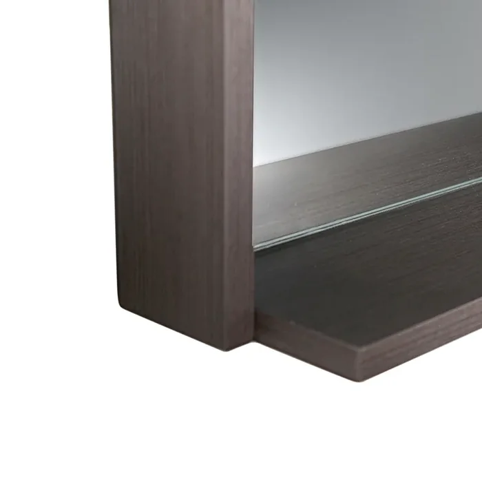 Fresca Allier 16″ Gray Oak Mirror With Shelf – FMR8118GO