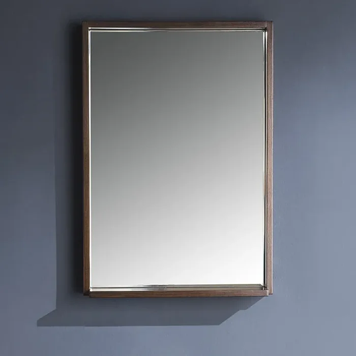 Fresca Allier 24″ Wenge Brown Modern Bathroom Vanity W/ Mirror – FVN8125WG