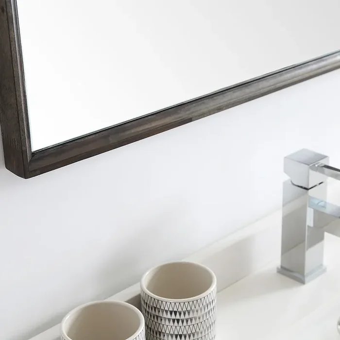 Fresca Formosa 24″ Wall Hung Modern Bathroom Vanity W/ Mirror – FVN3124ACA