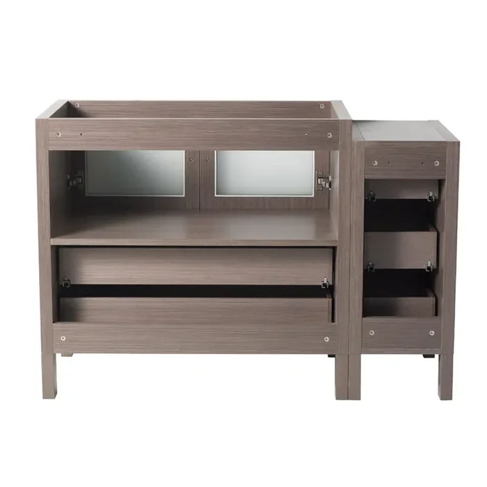 Fresca Torino 48″ Gray Oak Modern Bathroom Cabinets – FCB62-3612GO