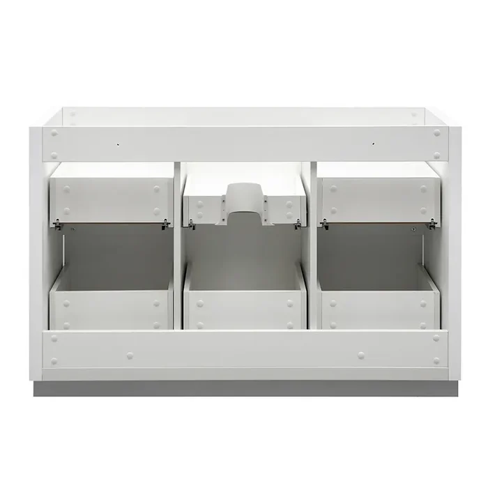 Fresca Valencia 48″ Glossy White Free Standing Single Sink Modern Bathroom Cabinet – FCB8448WH