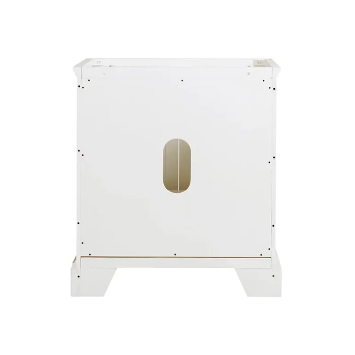Fresca Windsor 30″ Matte White Traditional Bathroom Cabinet – FCB2430WHM