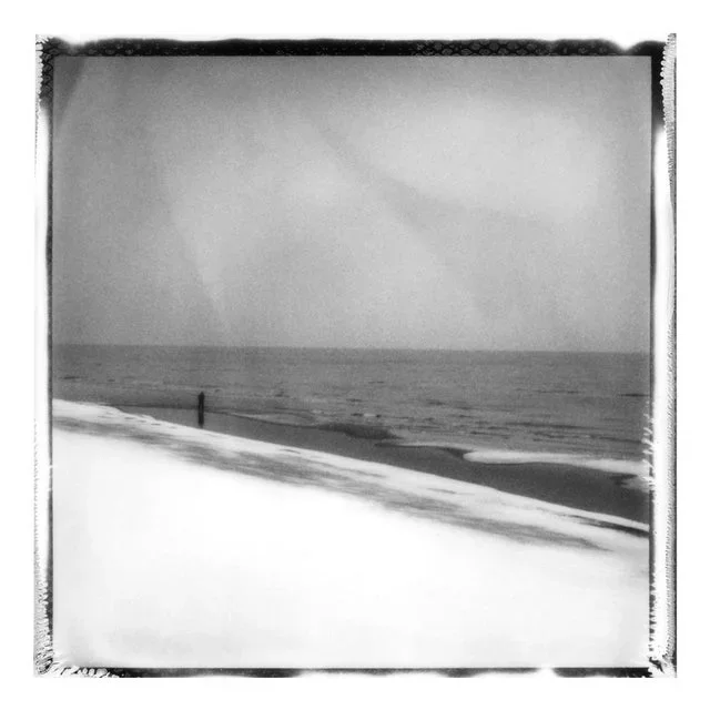Frozen Beach #6 – Black and White Analogue Landscape Photography 2022