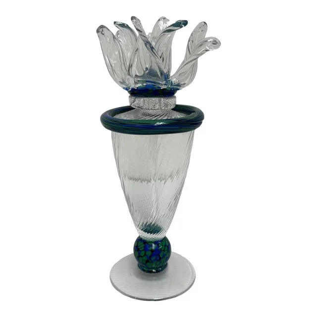 Fusion Z Perfume Large Bottle Art Glass