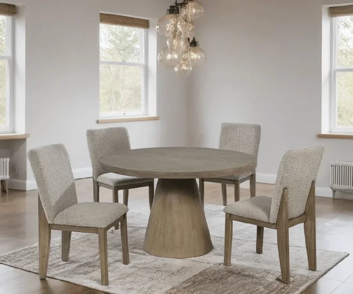 Gallus 5-Piece Round Dining Room Set