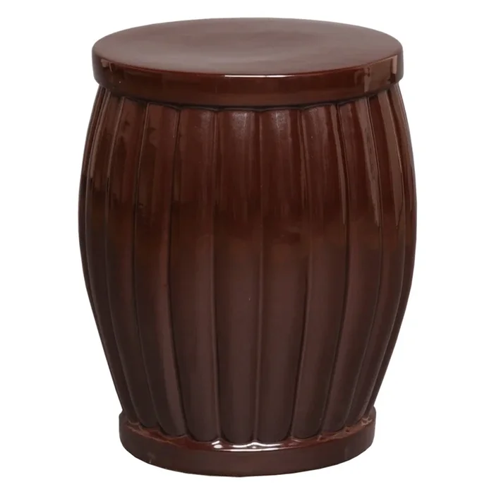 Garden Stool/Table, Brown 17×22.5″H