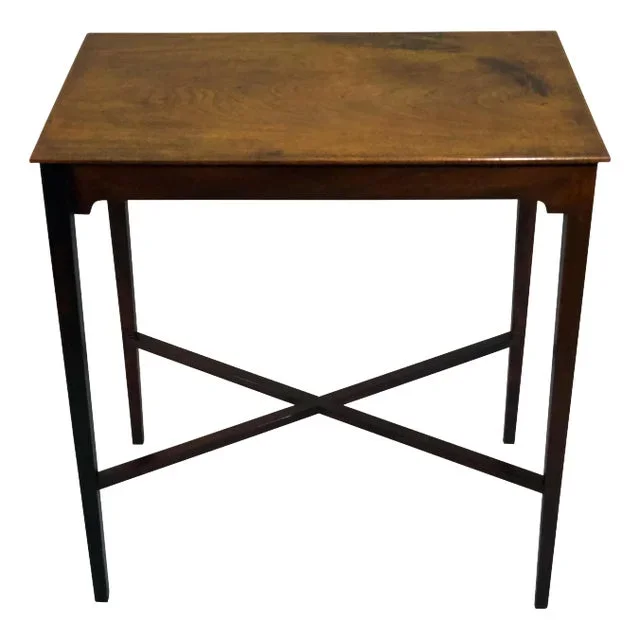 George III Mahogany Tea Table