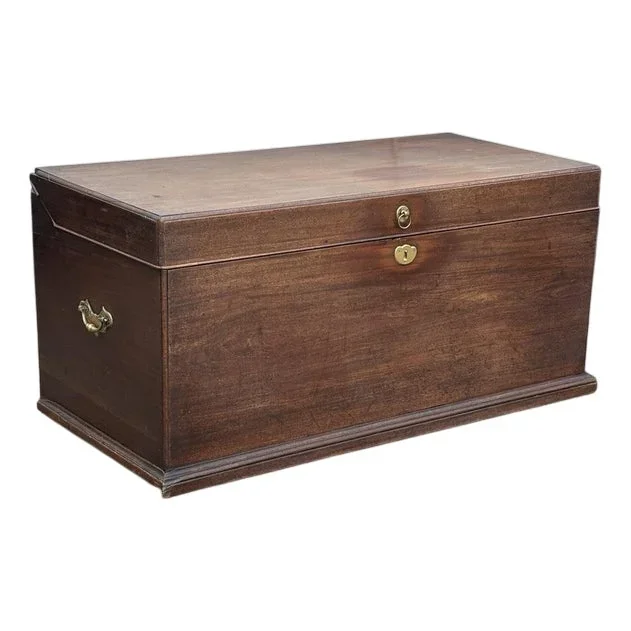 Georgian Mahogany Blanket Chest