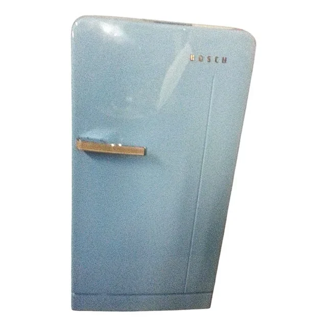 German Fridge in Blue and White from Bosch, 1950s