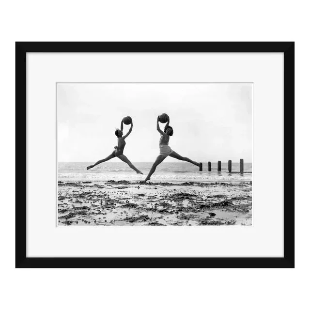 Getty Images, “Beach Dancers”, June 19, 1935, Framed Photograph