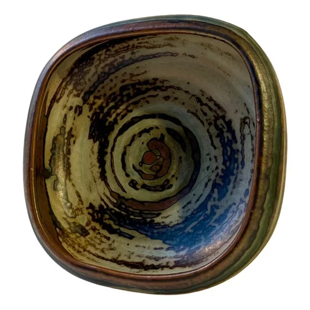 Glazed Stoneware Bowl by Bode Willumsen for Royal Copenhagen, 1940s