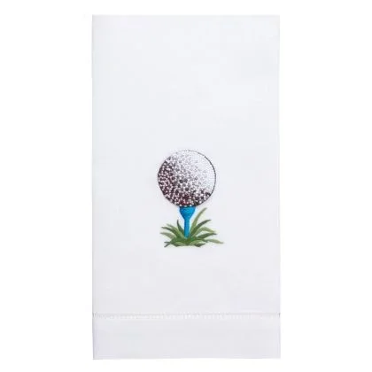 Golf Ball Hand Towels by Henry Handwork