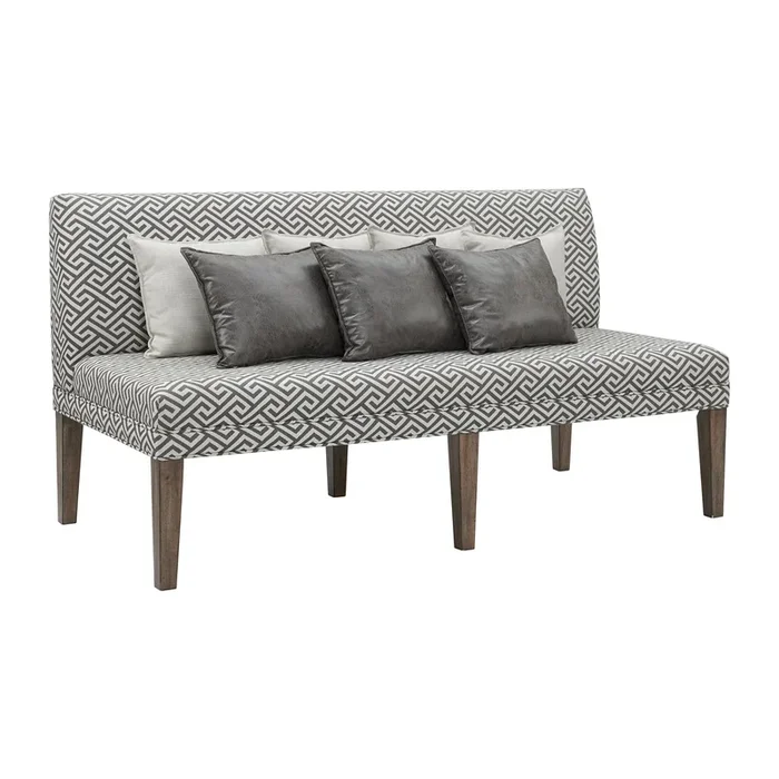 Gramercy Dining Bench in Walnut