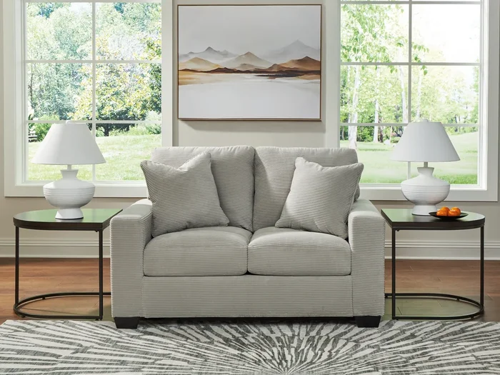 Greenbriar Smoke Loveseat