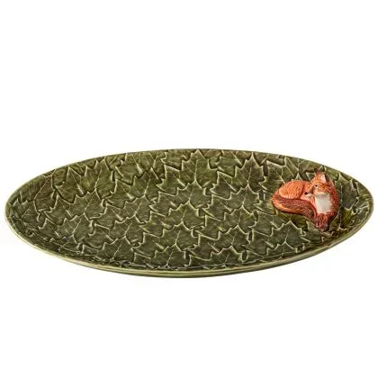 Gudrun Platter by Bordallo Pinheiro